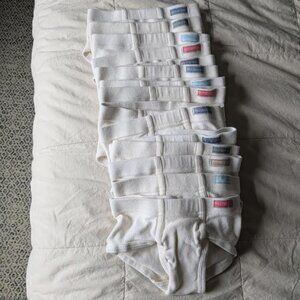 Fruit of the Loom- Toddler Boys Unbleached Natural Cotton Briefs- 2T/3T